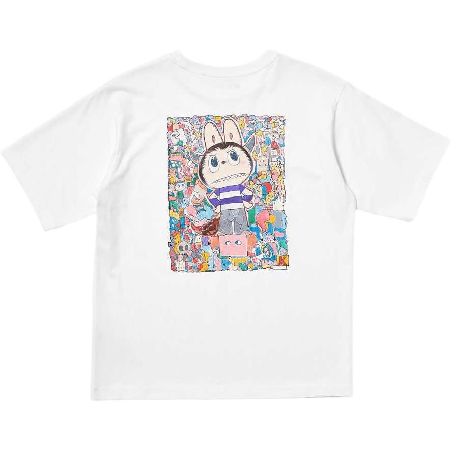 

Футболка Labubu Regular женская UNIQLO, белый