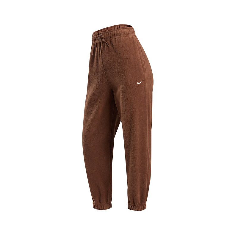 AS W NK ONE TF PANT POLAR GCEL Вязаные спортивные брюки женские Khaki Nike — фото 2
