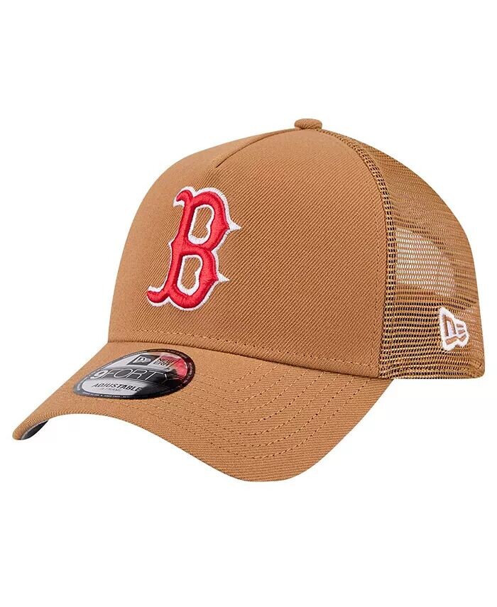 

Мужская коричневая бейсболка Boston Red Sox A-Frame Trucker 9FORTY Adjustable New Era