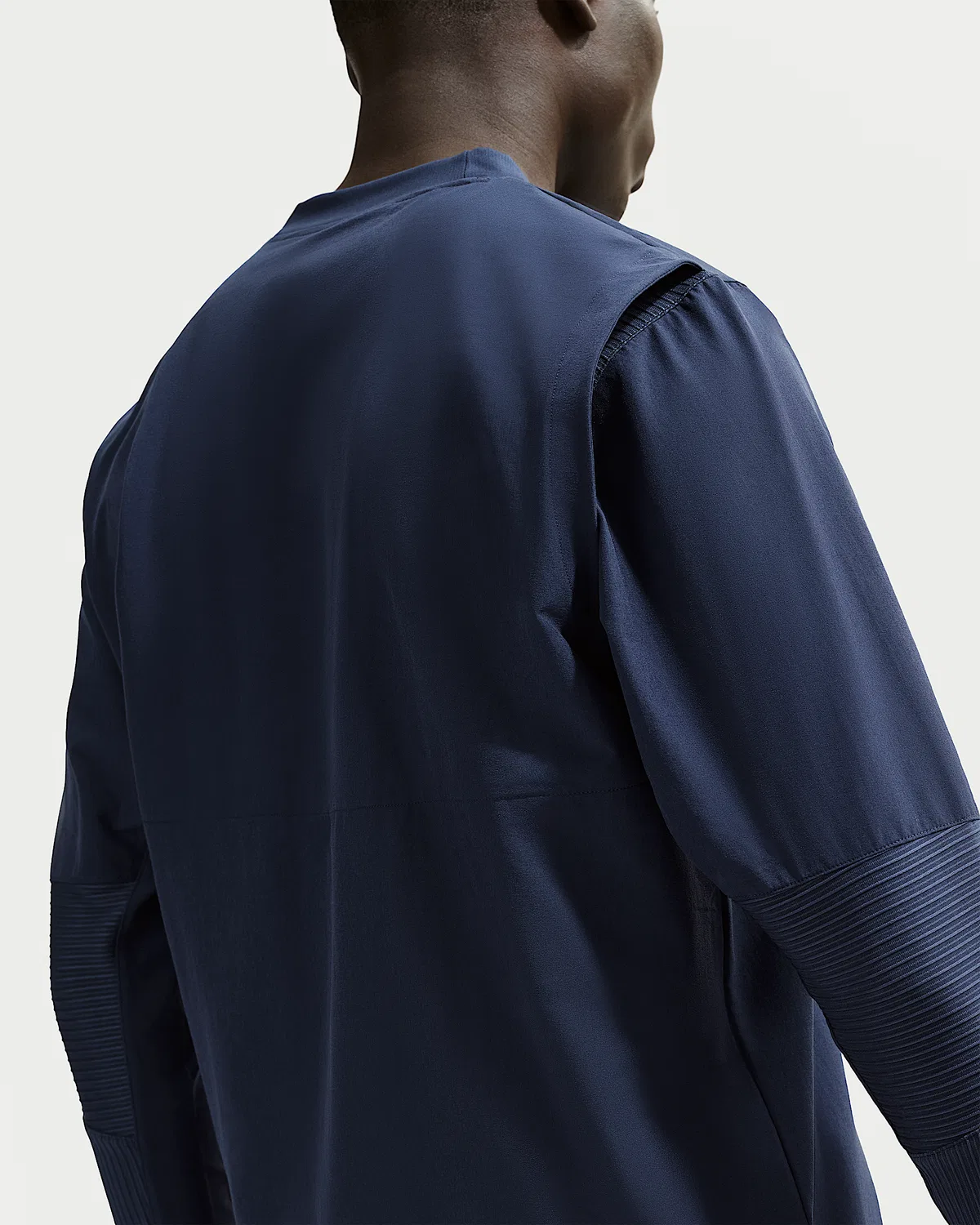 Мужская футболка Dri-FIT с круглым вырезом Nike Player, Midnight Navy/White — фото 2