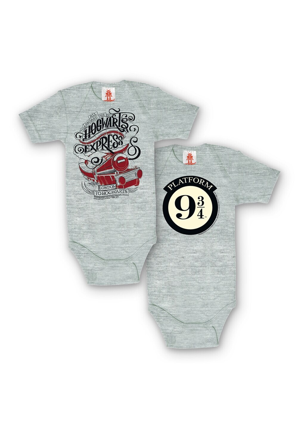 

Комбинезон/боди Logoshirt Harry Potter - Hogwarts Express-Print, серый
