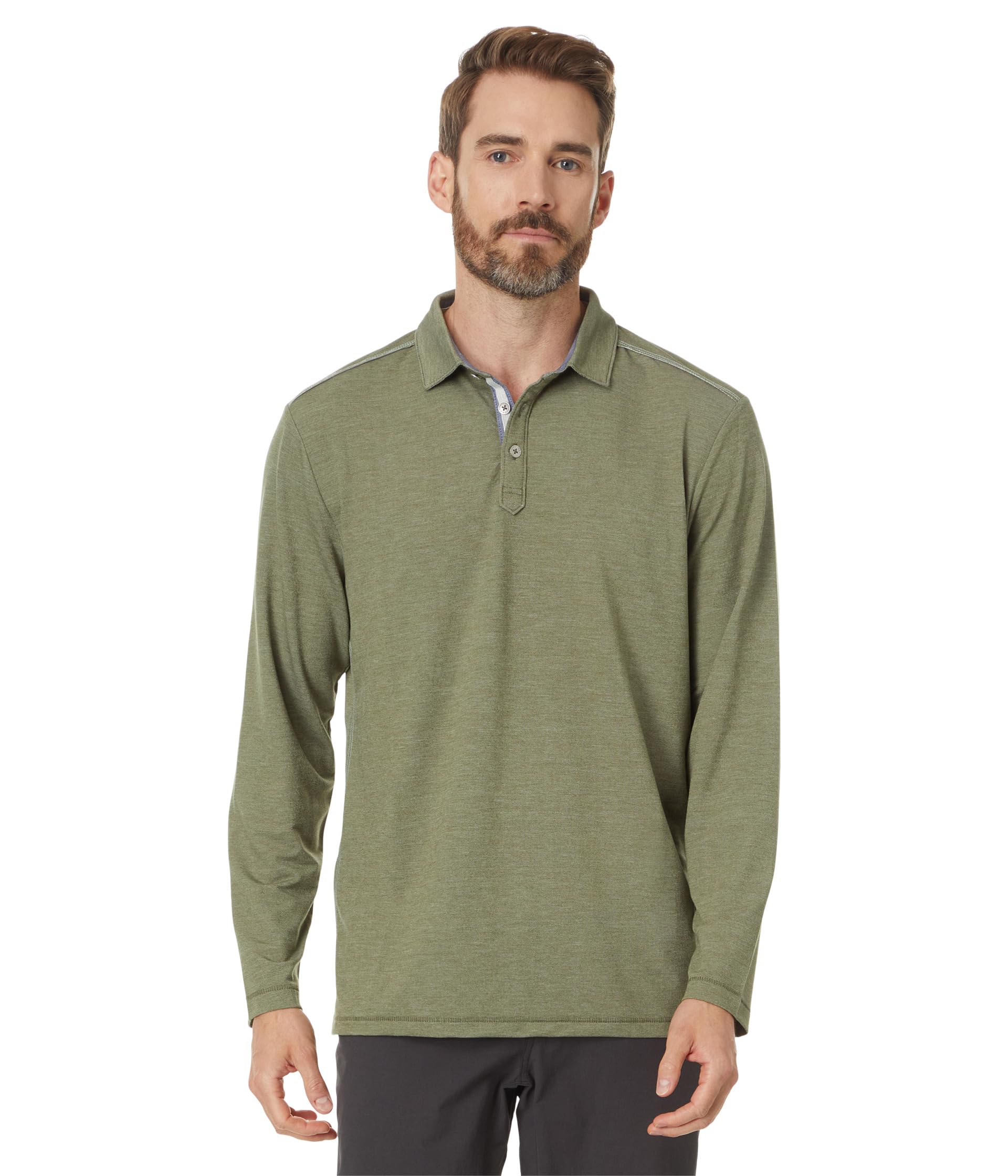 

Поло Tommy Bahama Coasta Vera Polo Ls, Tea Leaf