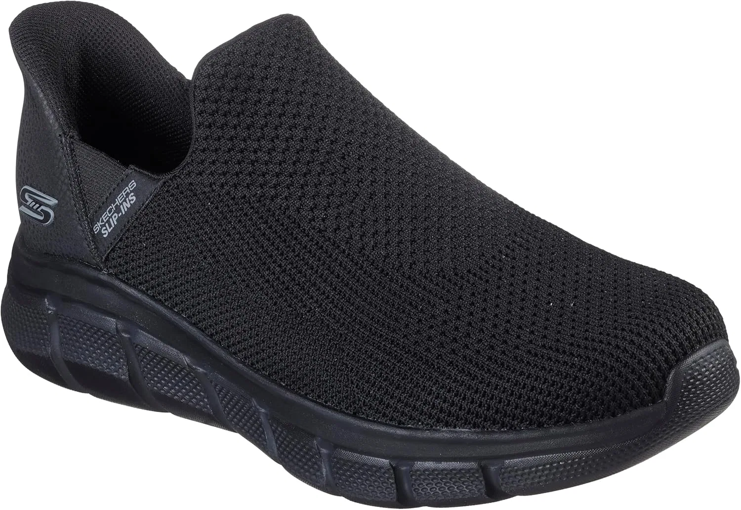 Мужские кроссовки Skechers Bobs B Flex Resilient Edge, Black Textile — фото 2