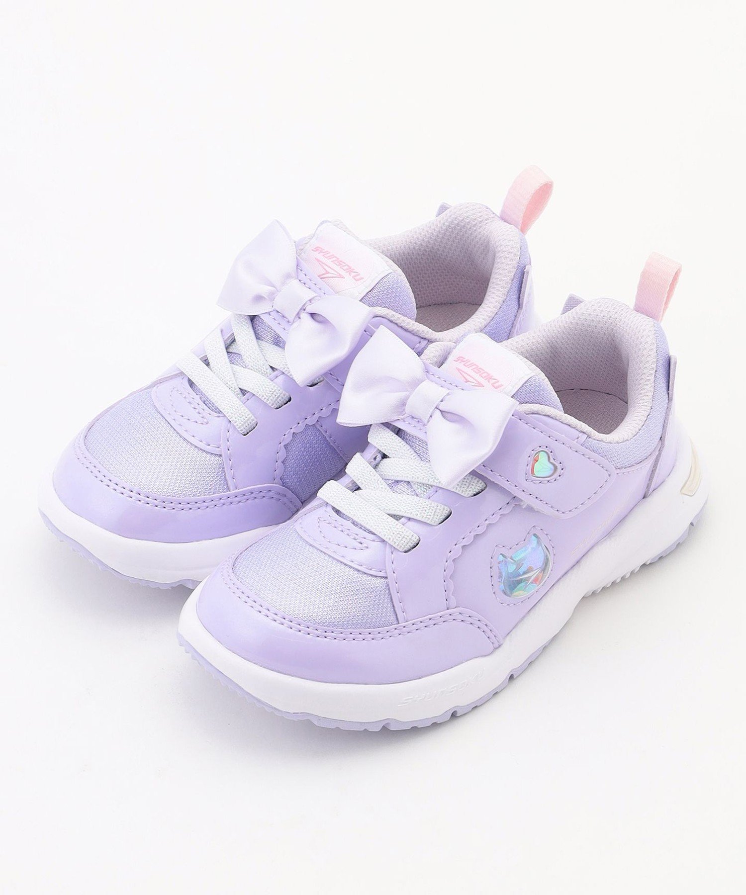 Кроссовки Shunsoku с кошачьим мотивом Any Kids, Lavender [082]