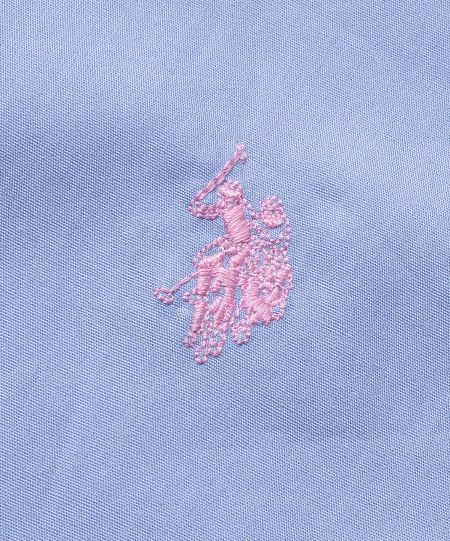 Мужская и женская рубашка U.S. POLO ASSN. с коротким рукавом и логотипом — фото 3
