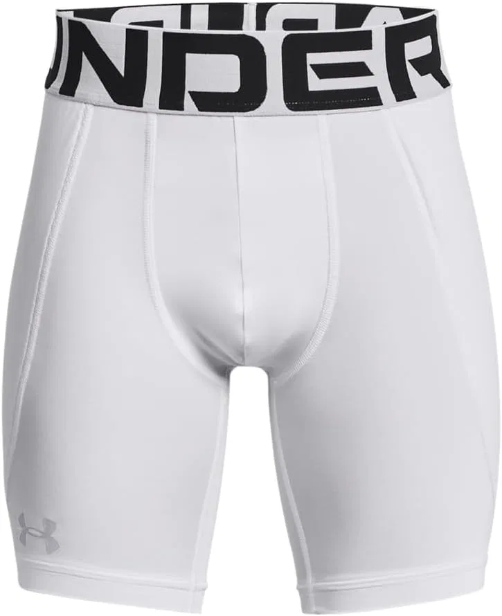 Детские шорты Under Armour Utility Slider Shorts, (100) White//Mod Gray