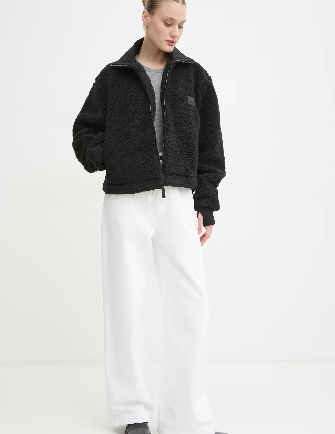 

Флисовая короткая куртка Kofu T2 куртка Rains, черный
