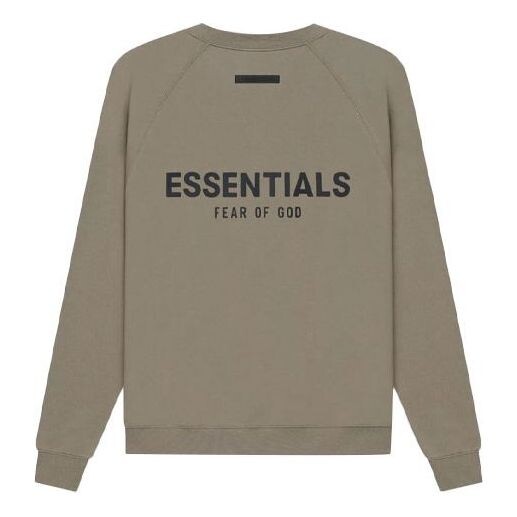 

Толстовка Fear of God Essentials SS21 Pull-Over Crewneck Taupe, коричневый