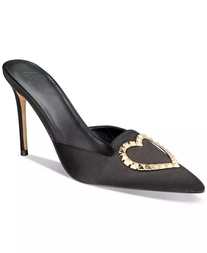 Женские туфли-лодочки Aviva Heart Mule AAJ By Aminah, черный