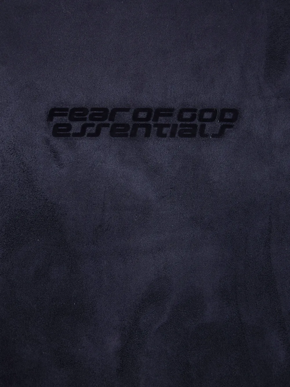 Худи с вышитым логотипом FEAR OF GOD ESSENTIALS, черный — фото 3