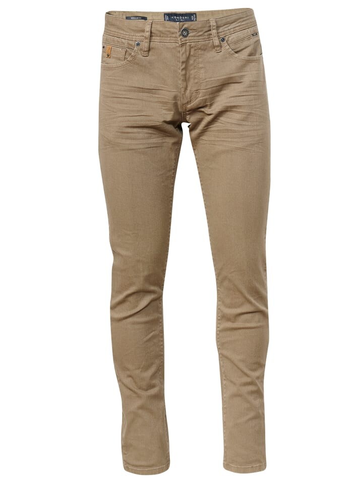 

Джинсы KOROSHI Stretch Regular Fit Farben, коричневый