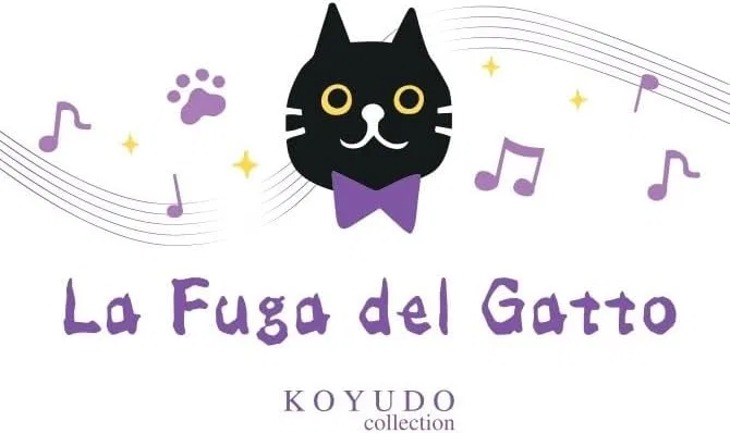 Кисть для пудры и румян La Fuga del Gatto Koyudo синтетический ворс 50 мм бледно-фиолетовый Koyudo Collection — фото 4