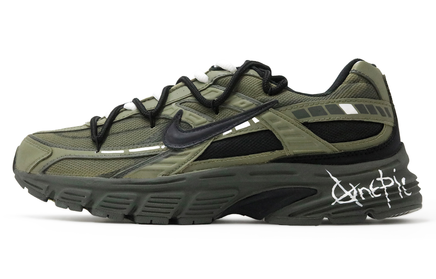 

Nike Инициатор устойчивые к истиранию низкие кроссовки унисекс army green