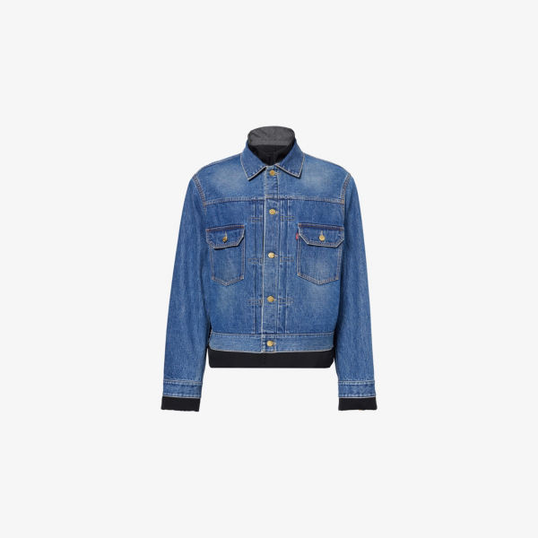 

Куртка джинсовая Levi's x Sacai, синий