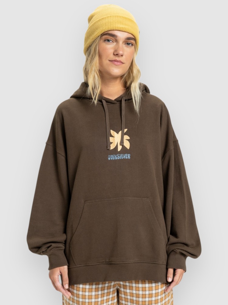 

Толстовка Quiksilver Standard Hoodie, chocolate brown