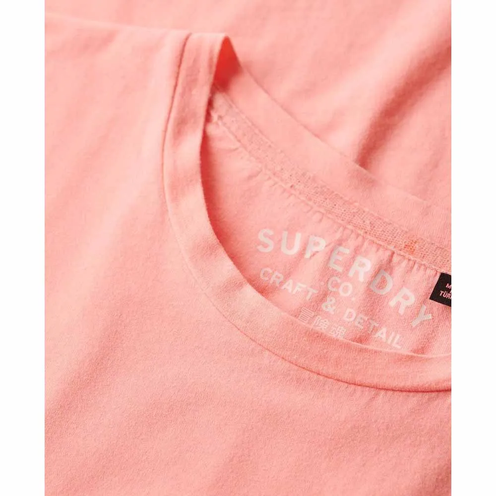 Футболка с коротким рукавом Superdry Classic Essential, розовый — фото 2