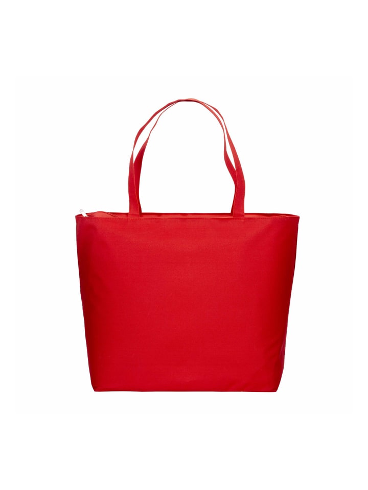 

Пляжная сумка-тоут красного цвета Yuhu