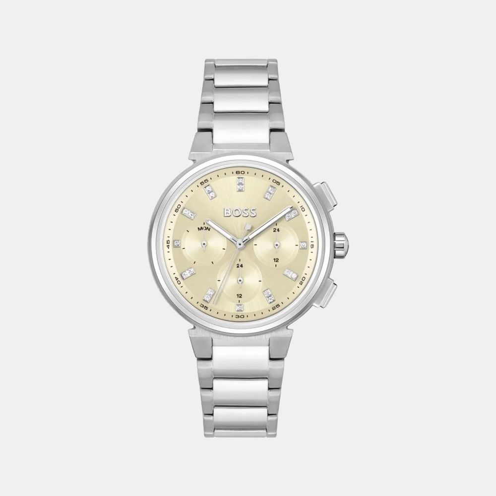 

Серебряные часы из нержавеющей стали Hugo Boss