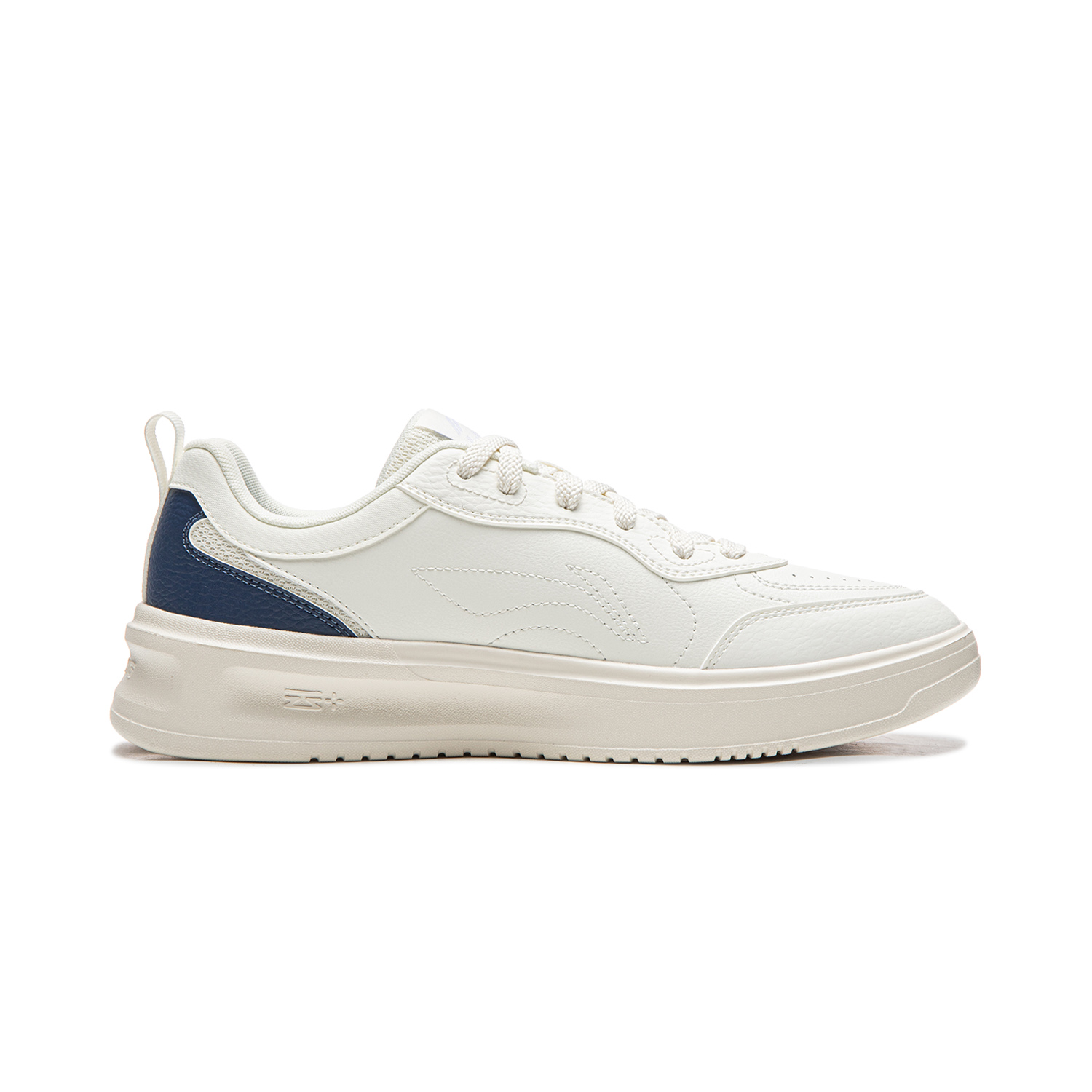 Li Ning Good Luck Slip Resistant Cushioning Abrasion Resistant Height Increasing Low top Skateboard Shoes Men's Li-Ning, айвори/frost синий/moon tide синий — фото 3