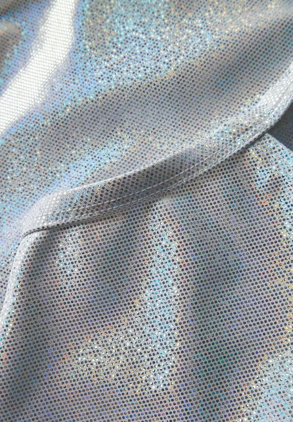 Блестящий купальник badeanzug серебристого цвета Name It, Silver-Coloured — фото 3