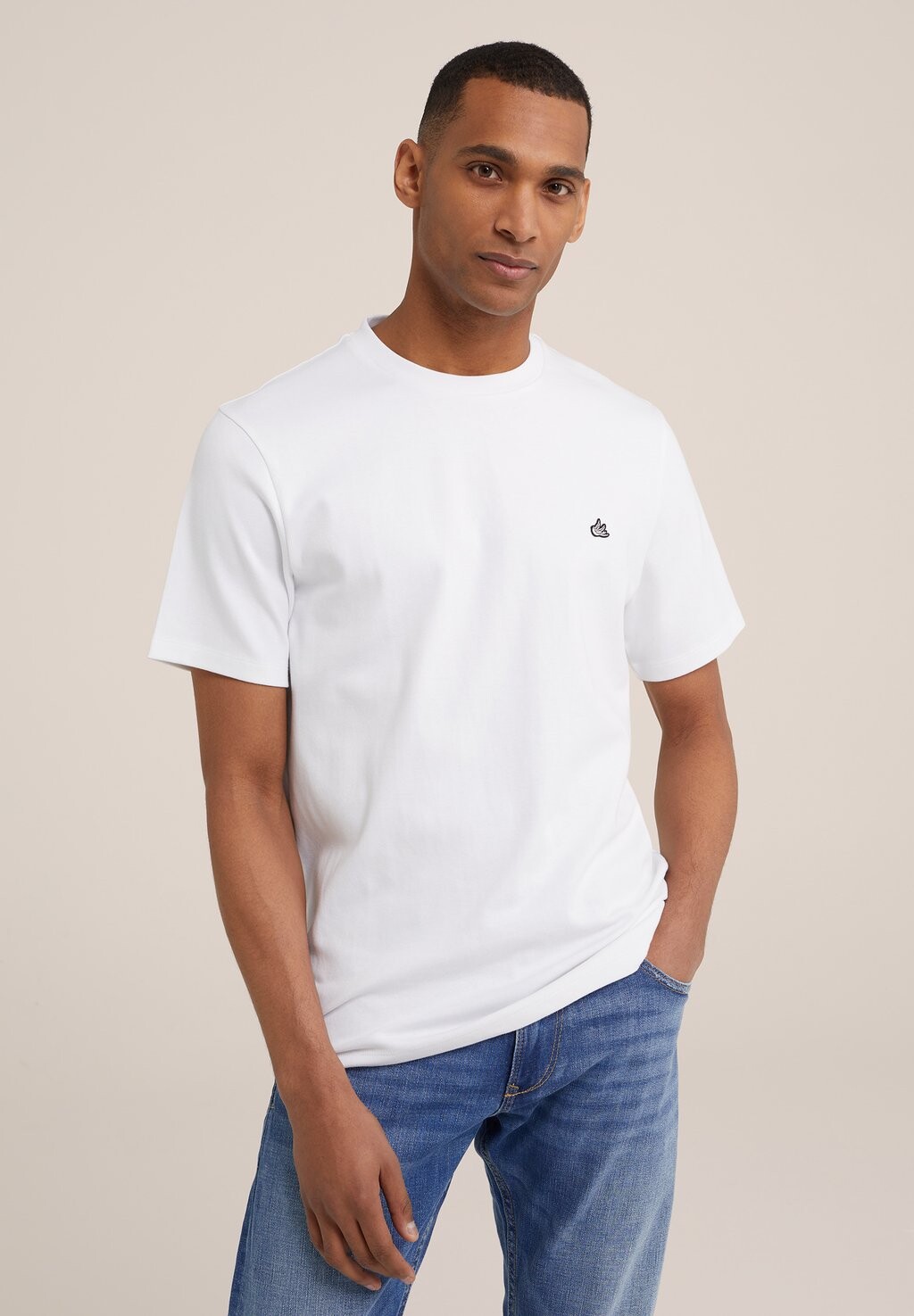 

Футболка базовая WE Fashion, цвет white