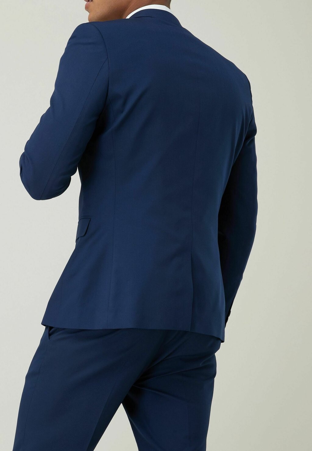 

Пиджак SKINNY FIT TWO BUTTON Next, синий