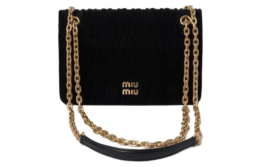 

MIU MIU Матовый велюровый кросс-боди