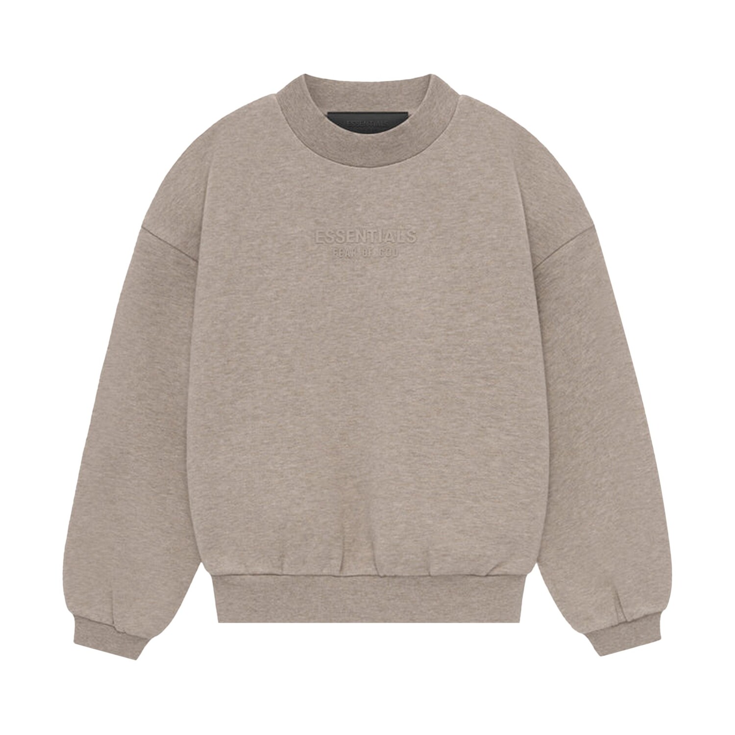 

Детский свитер с круглым вырезом Fear of God Essentials, Core Heather