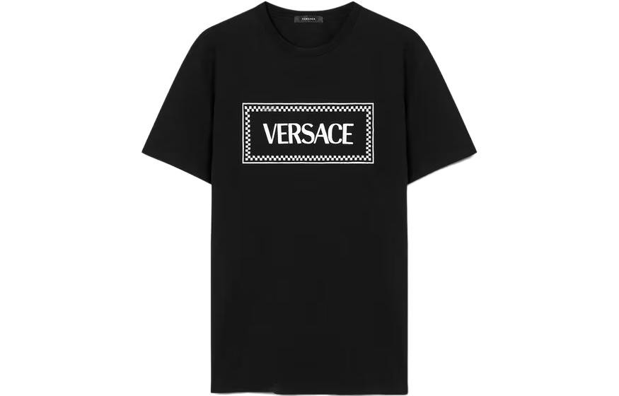 

Футболка с логотипом VERSACE, черная