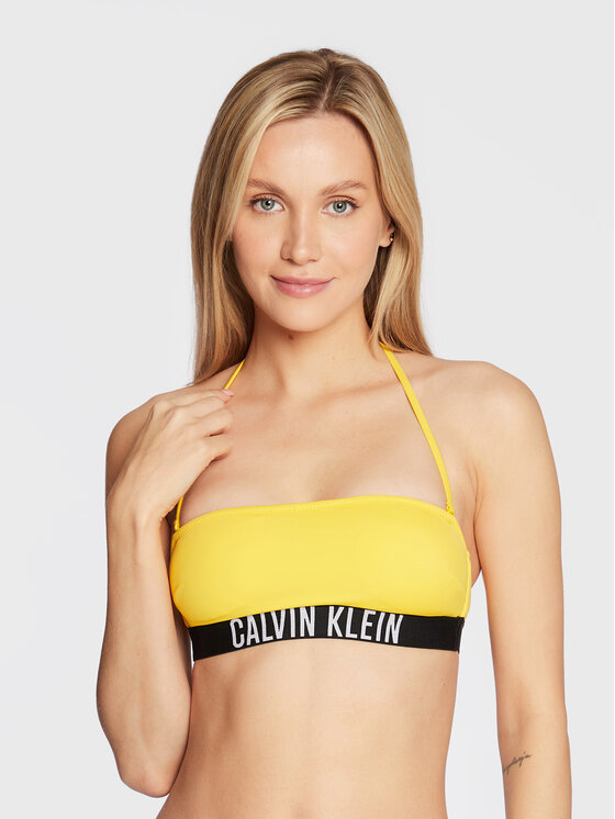 

Верх бикини Calvin Klein, желтый