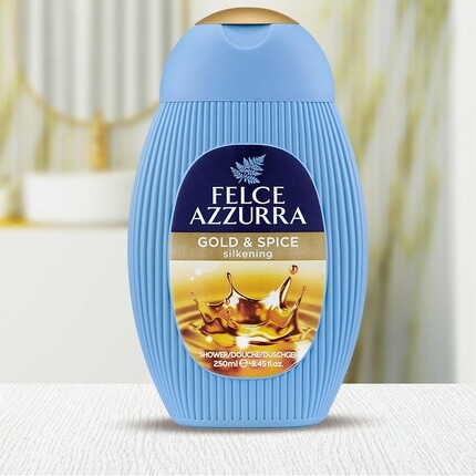 Гель для душа Felce Gold and Spices Silkening Essence с фруктовыми и ароматическими нотками, 8,4 унции, Azzurra — фото 3