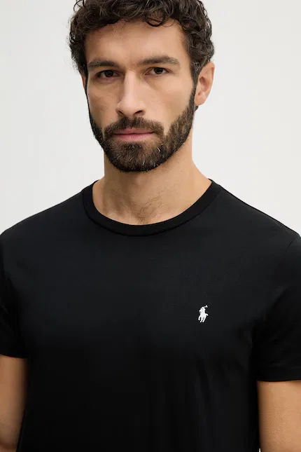 Футболка из хлопка Polo Ralph Lauren, черный — фото 4