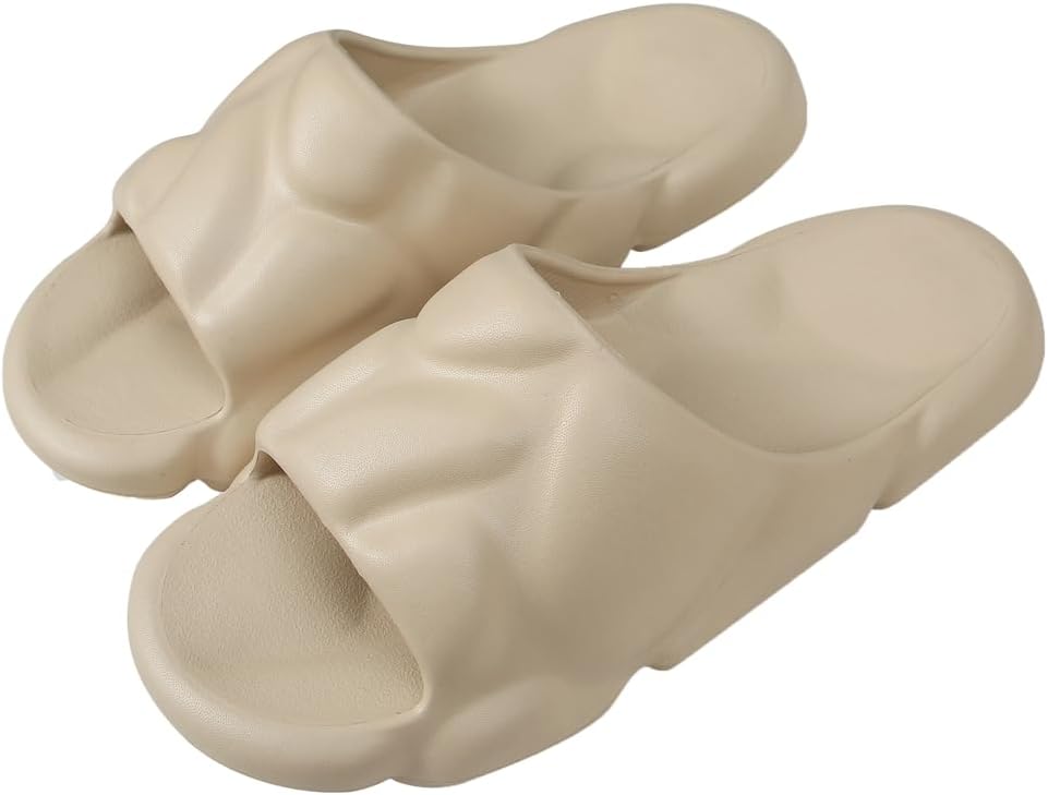 

Шлепанцы Cloud Slides для женщин и мужчин, удобные тапочки для отдыха, нескользящие, легко чистятся, подходят для душа, лета, пляжа, дома и на улице Rungion, хаки