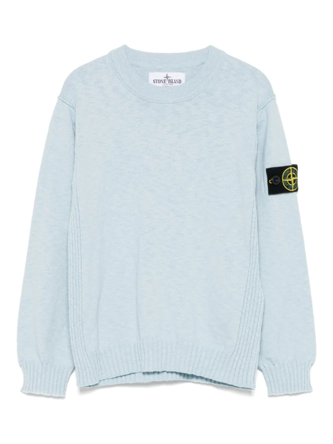 

Свитер с изображением компаса от Stone Island Junior, синий