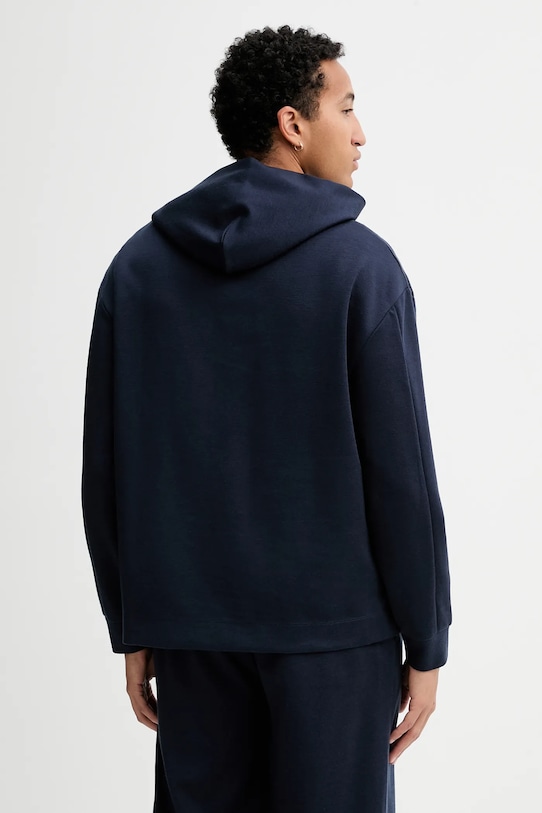 Толстовка из смесовой шерсти Calvin Klein, темно-синий — фото 3