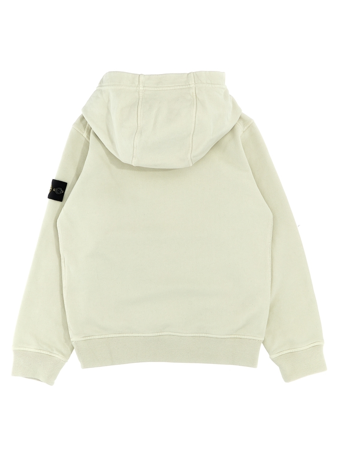 Толстовка с нашивкой-логотипом Stone Island Junior, бежевый — фото 2
