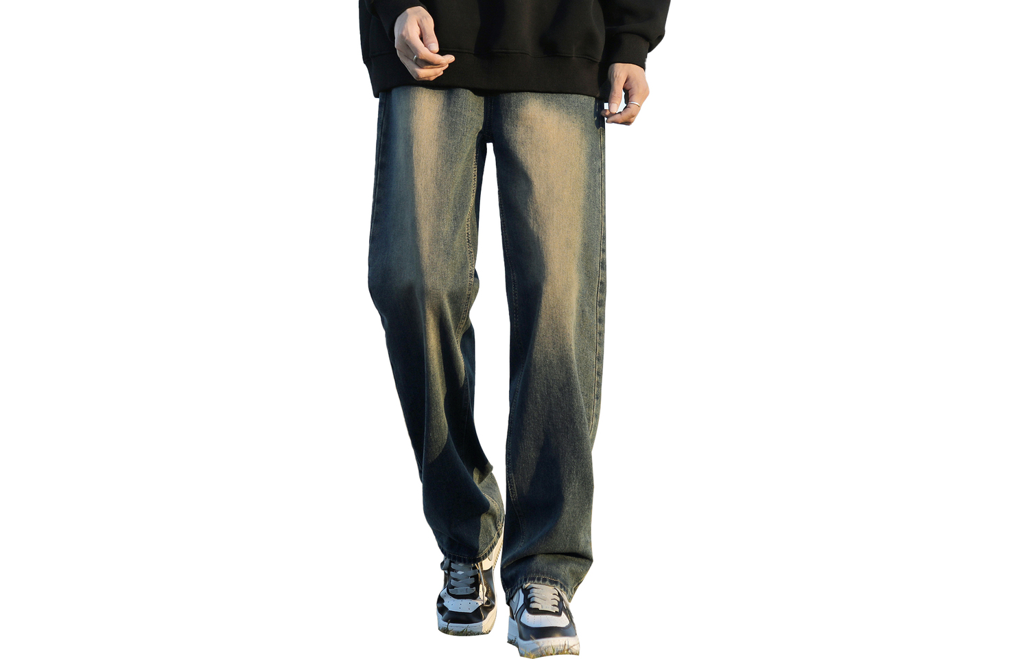 

Джинсы Unisex MONTVOO, Дымчато-черные (Regular Edition)