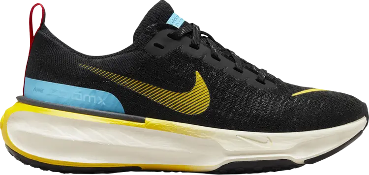 

Кроссовки Wmns ZoomX Invincible 3 'Black Baltic Blue Yellow', черный