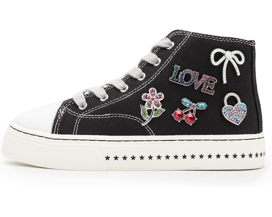 Детские сандалии Steve Madden Joycee (Little Kid/Big Kid) Steve Madden Kids, Black — фото 4
