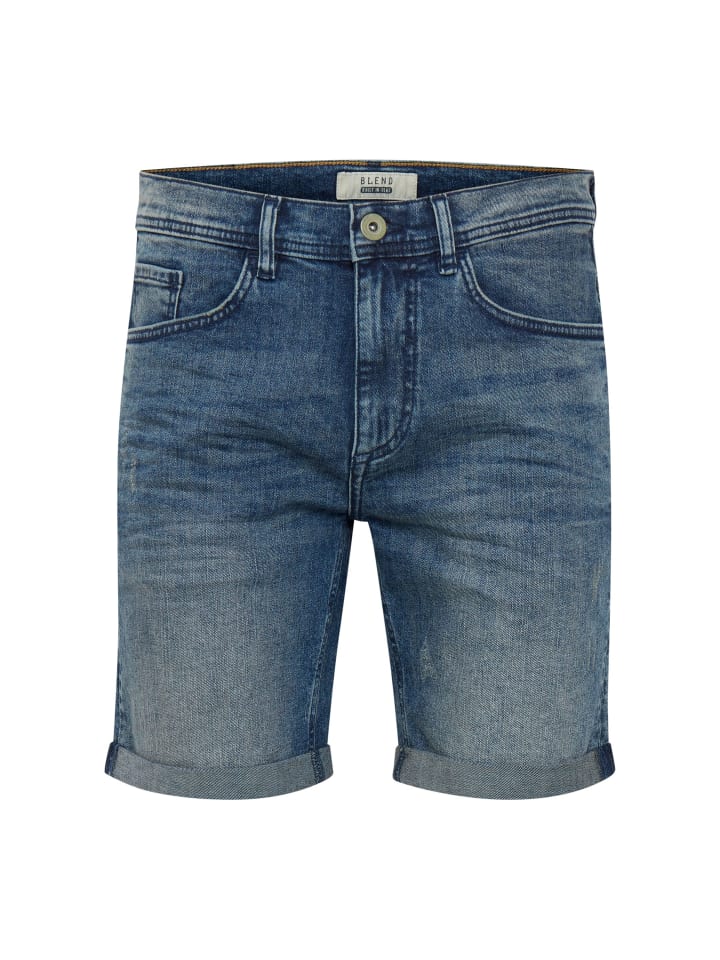 

Тканевые шорты BLEND, цвет denim middleblue