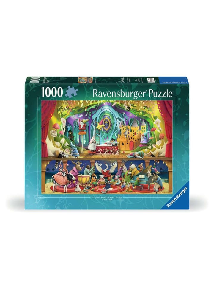 

Пазл Ravensburger из 1000 деталей «Белоснежка и семь гномов» в цвете