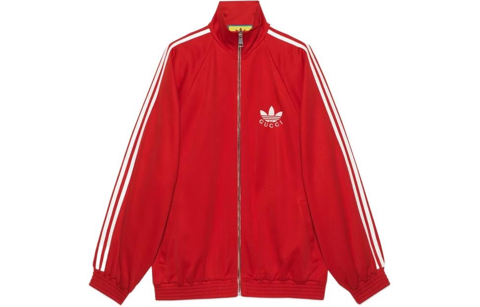 

Куртка женская Gucci x Adidas, красный / белый