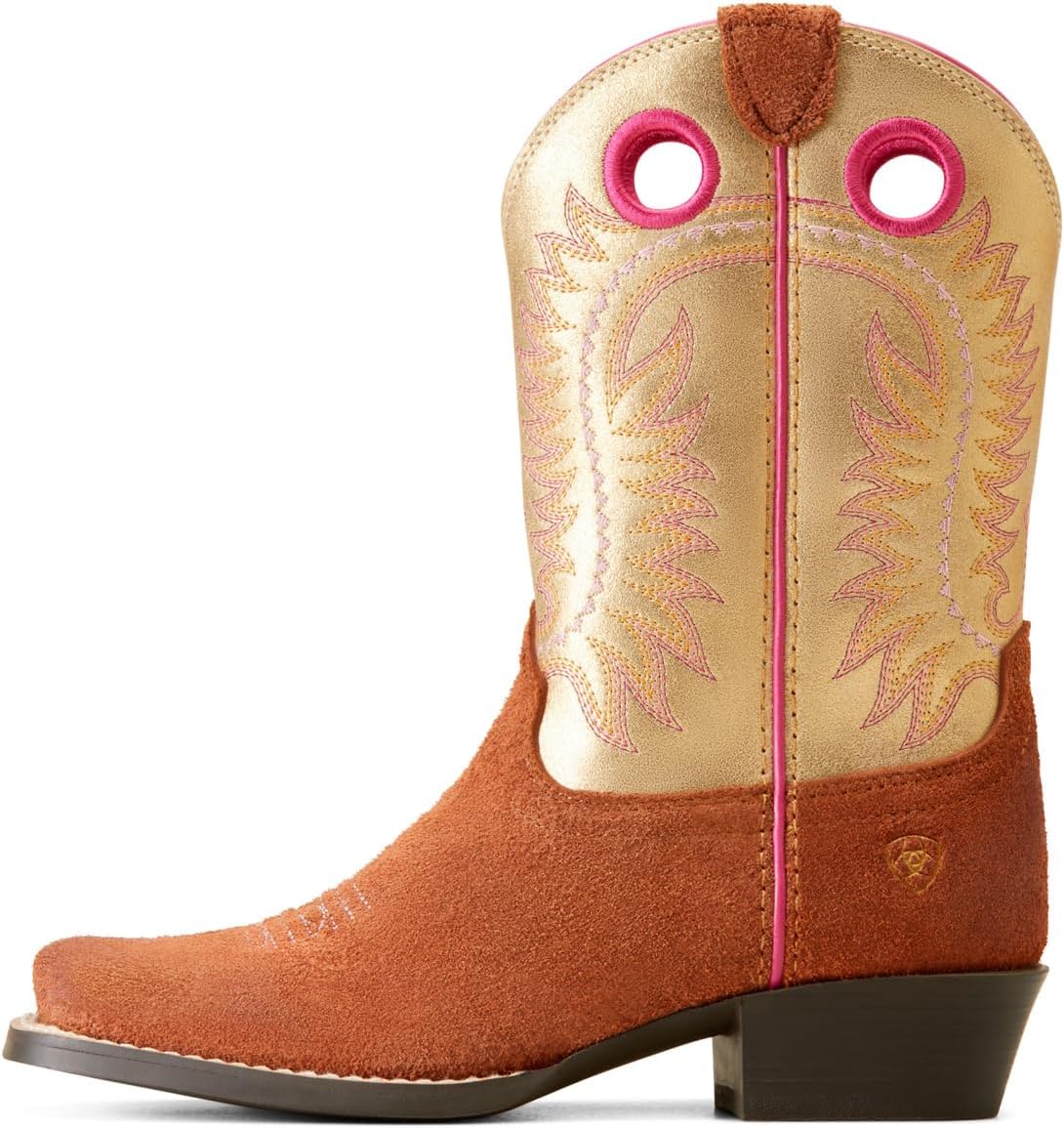 Детские сапоги-дерби ARIAT Derby Monroe Western Boot, золотой — фото 2