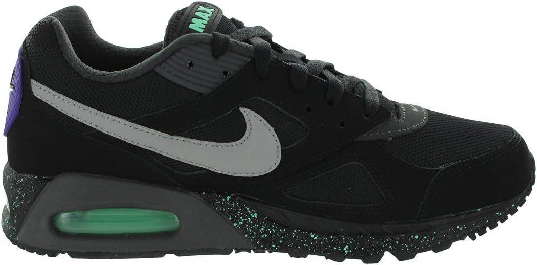 Мужские кроссовки для бега Nike Air Max Ivo, черный/зеленый/фиолетовый — фото 2