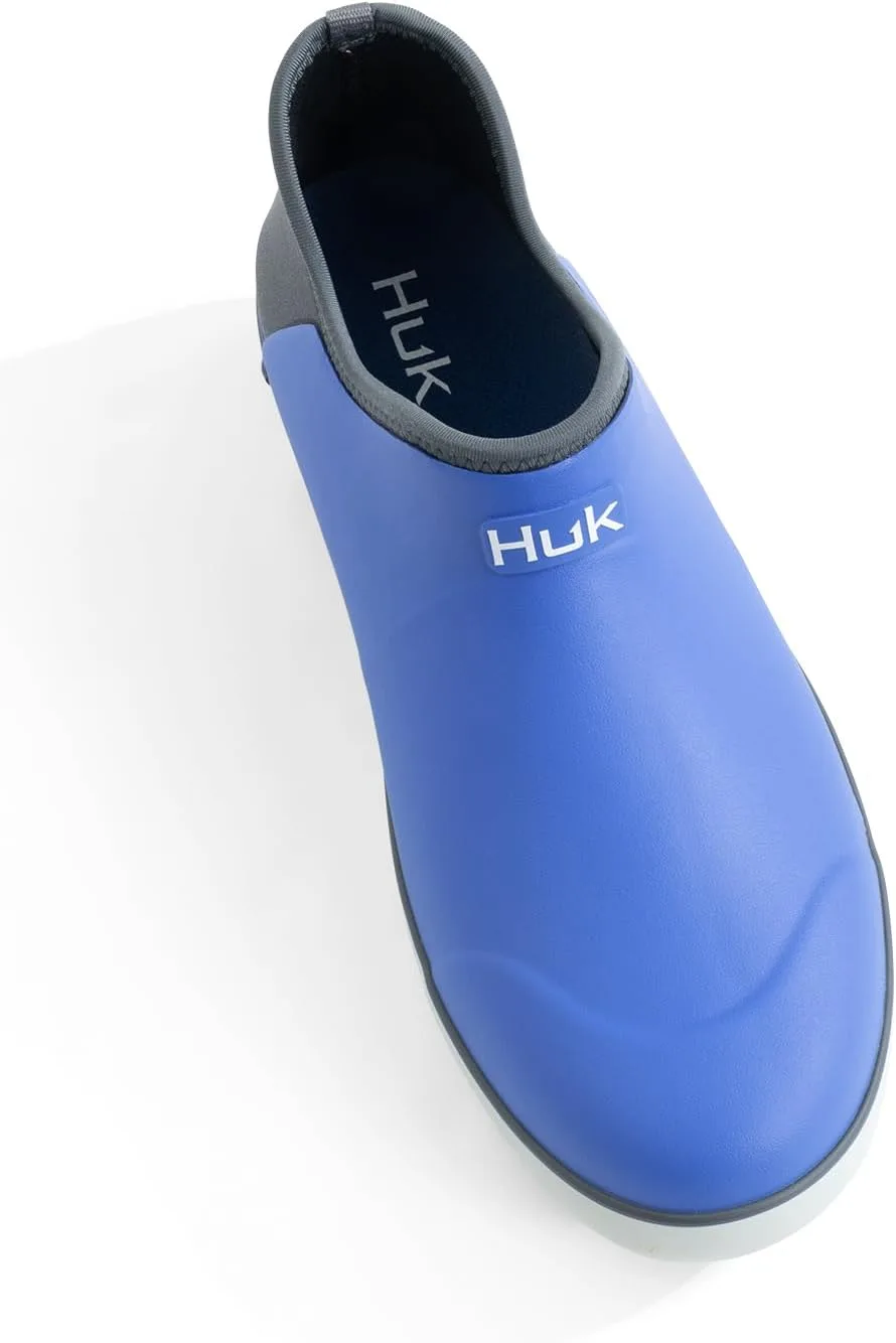Мужские водонепроницаемые рыболовные ботинки HUK Rogue Wave с водонепроницаемой цепью и, что самое главное, резиновые сапоги, синий — фото 3