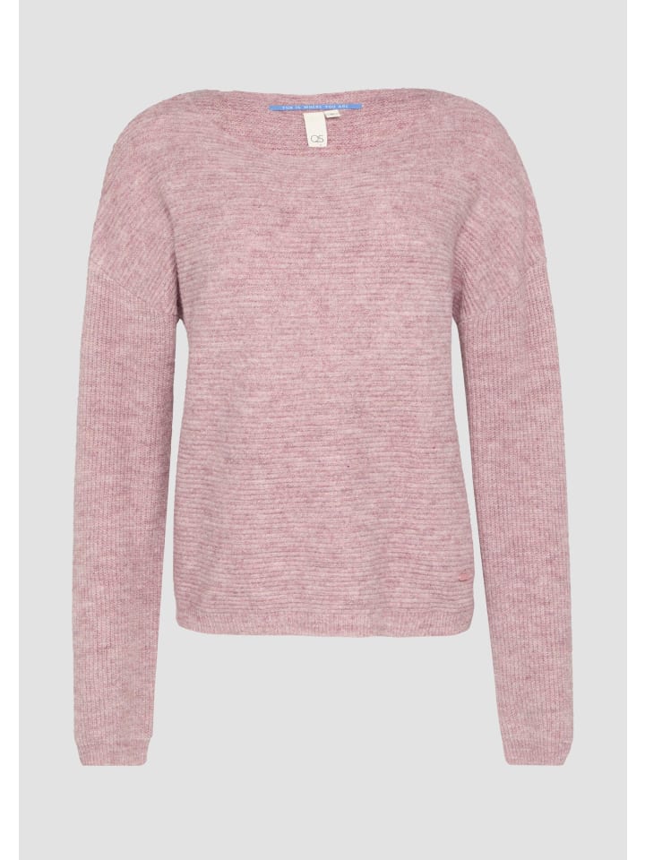 

Вязаный свитер цвета 41W0_светло-розовый QS