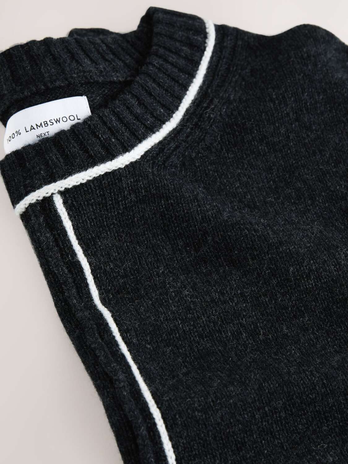 Next Свитер 'N.Premium' в цвете Anthracite — фото 4