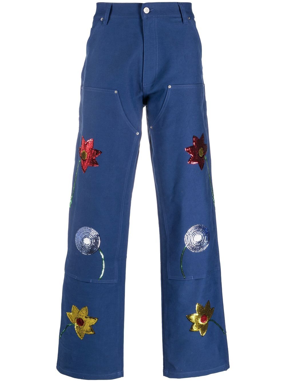 

Мужские джинсы Sky High Farm Workwear синего цвета