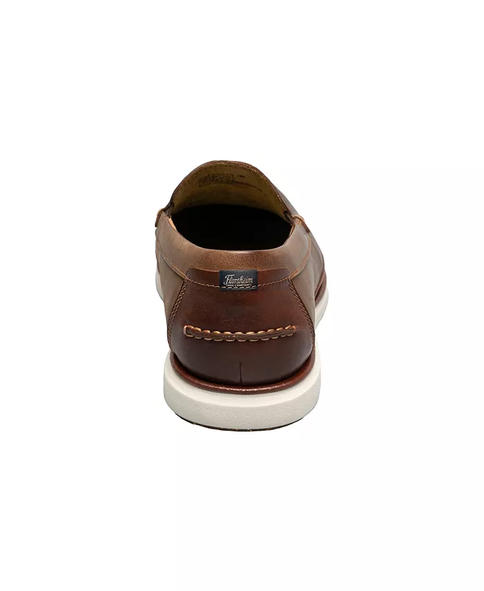 Мужские лоферы Tropics Moc Toe Venetian Florsheim, коричневый — фото 3