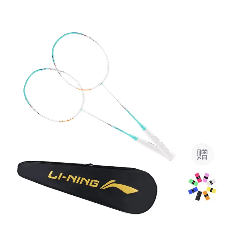 

Thunder 9 AXFORCE9 бадминтонная ракетка из карбона и алюминия атакующего типа с утяжеленной головкой, жестким стержнем, начальный уровень LINING